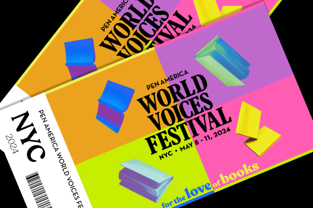 image of festival tickets